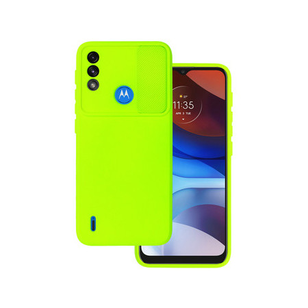 Camshield Soft for Motorola Moto E7 Power/E7i Power Lime