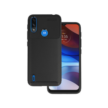 Vennus Carbon Elite for Motorola E7 Power Black