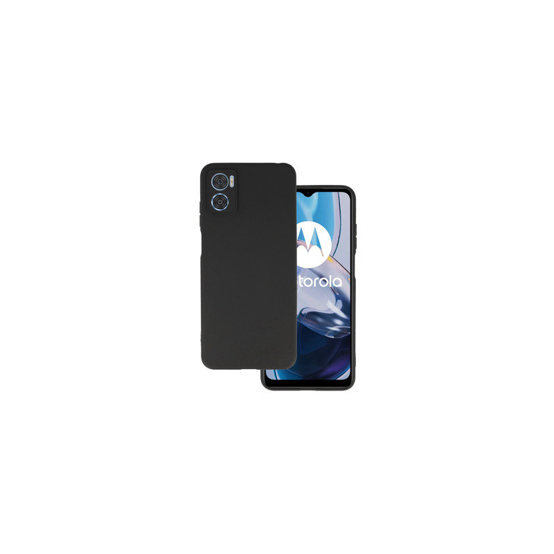 Back Case MATT for MOTOROLA MOTO E22/E22i Black