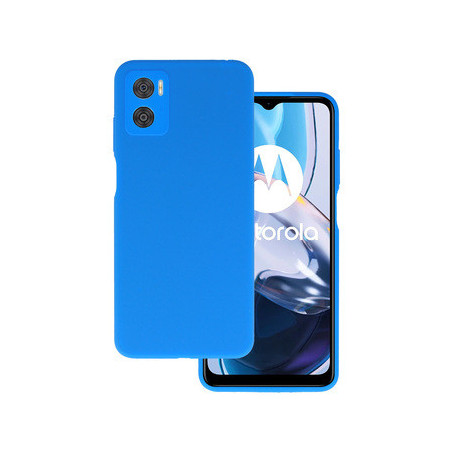 Silicone Lite Case for Motorola Moto E22/E22i blue