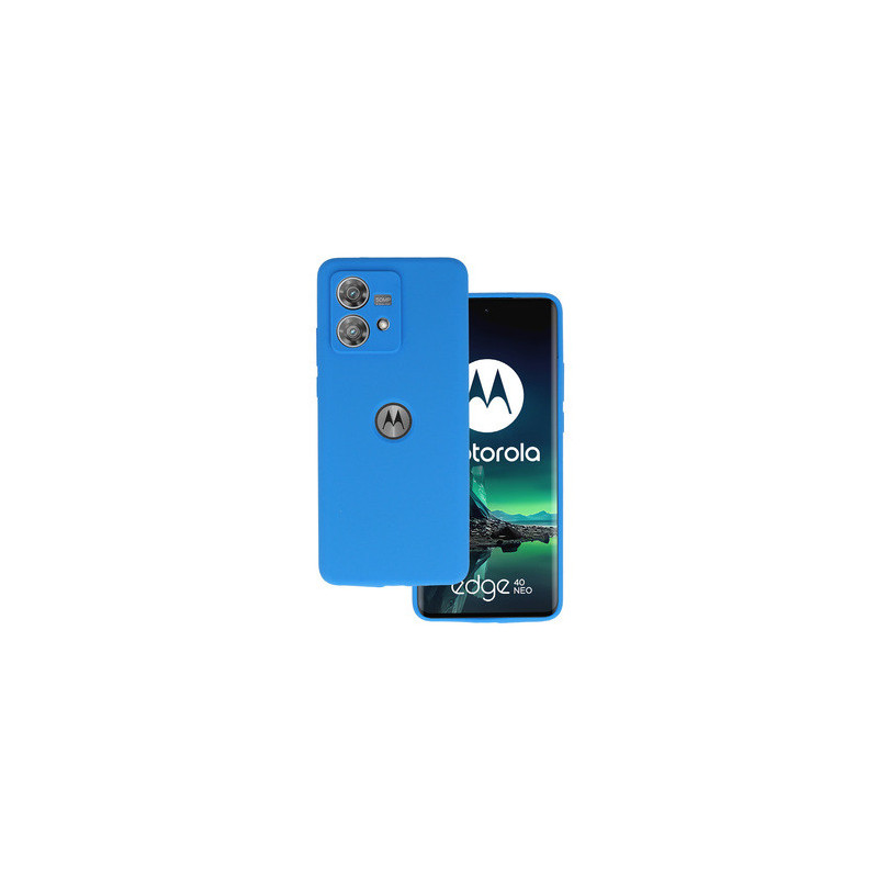 Silicone Lite Case for Motorola Edge Neo 40 5G blue