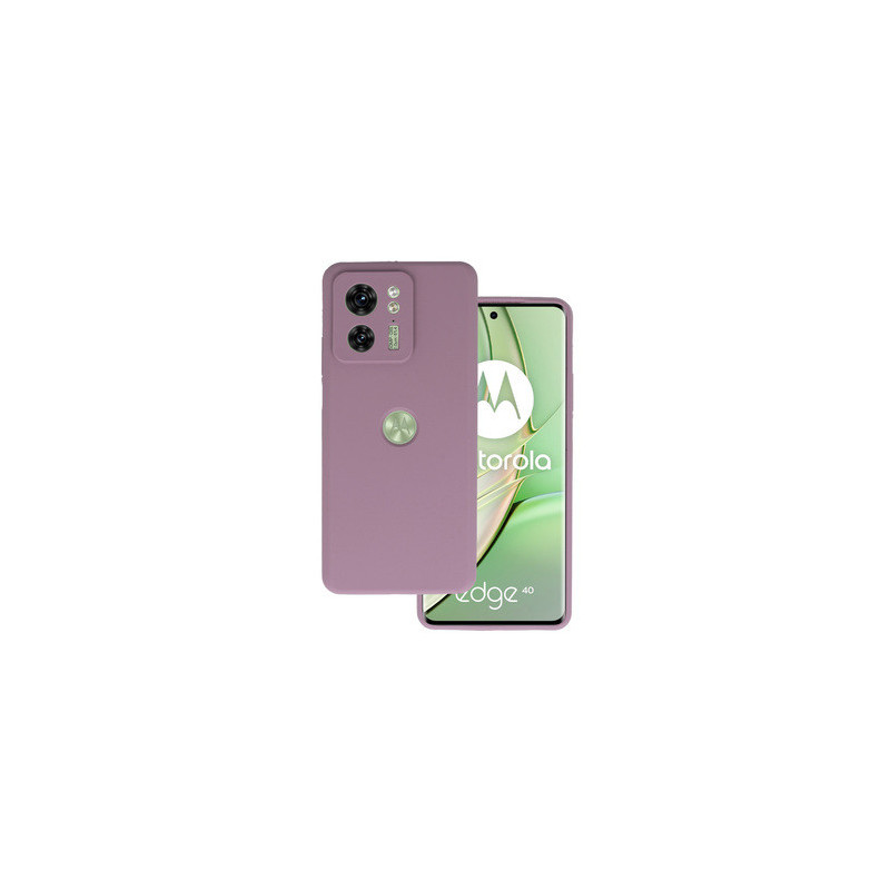 Silicone Lite Case for Motorola Edge 40 5G heather