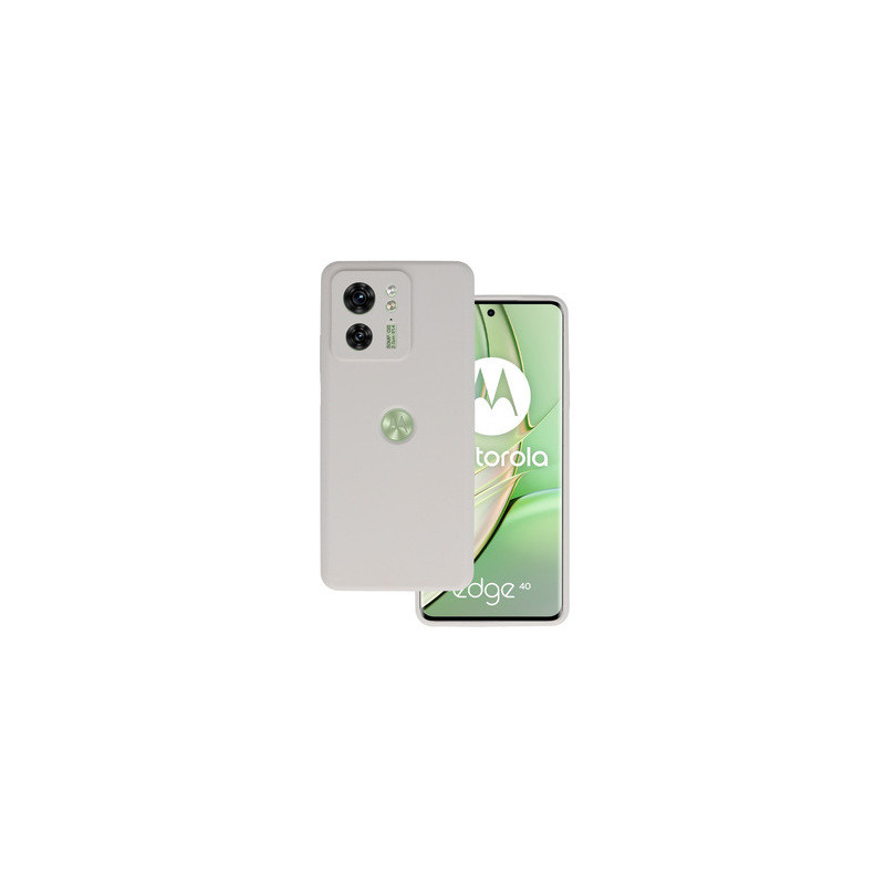 Silicone Lite Case for Motorola Edge 40 5G titanium