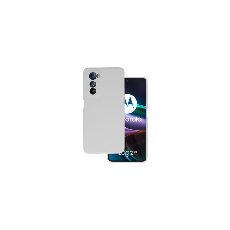 Silicone Lite Case for Motorola Edge 30 titanium