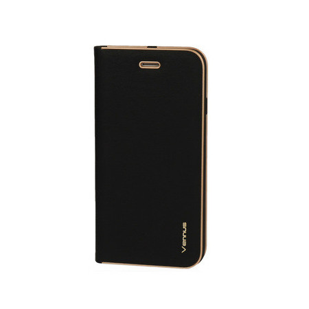 Vennus Book Case with frame for Huawei P8 Lite *** (2017) / P9 Lite *** (2017) black