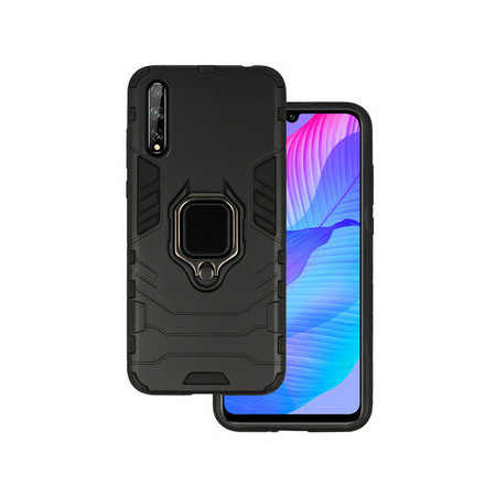 Ring Armor Case for Huawei P Smart S Black