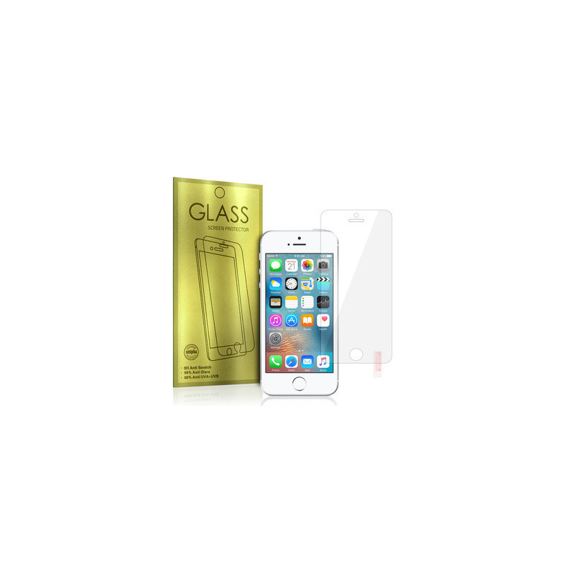 Tempered Glass Gold for IPHONE 5/5G/5S/SE/6C