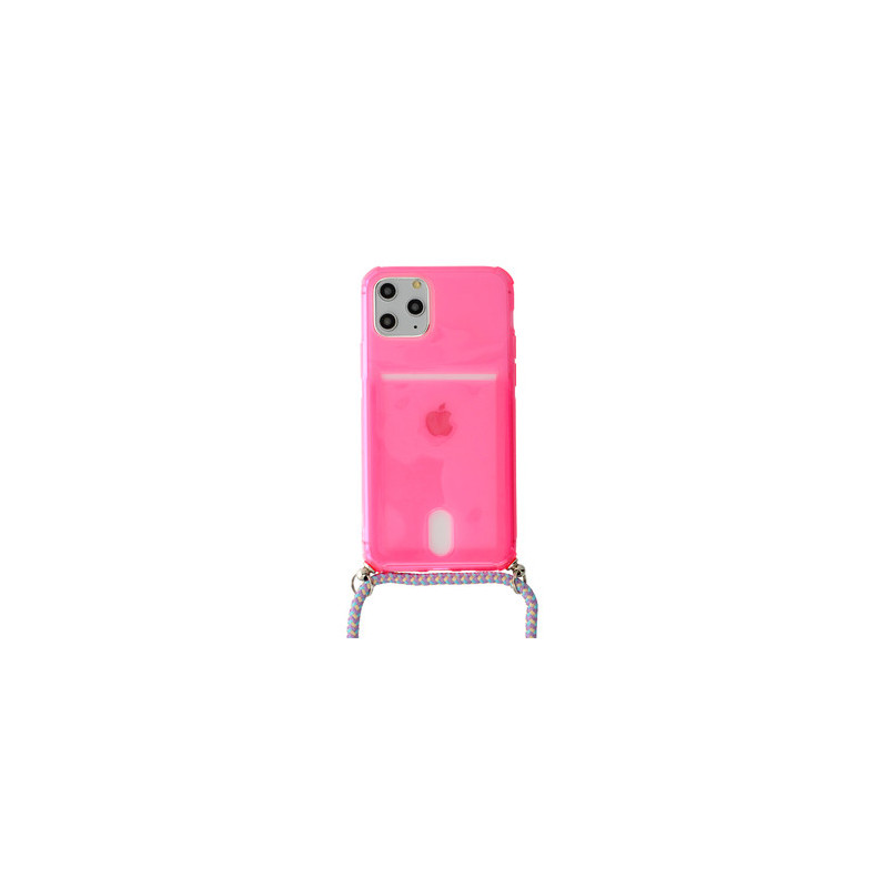 STRAP Fluo Case for Iphone 7/8/SE 2020/SE 2022 Pink