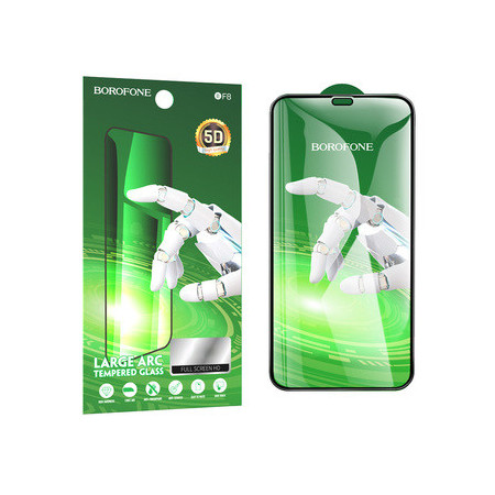 Borofone Tempered glass BF8 Diamond Armor Full Screen 5D Large Arc for Iphone X/XS/11 Pro - 10 pieces