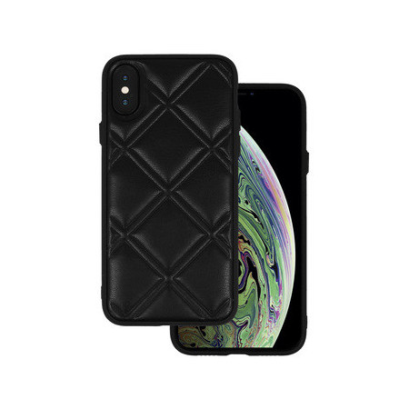 Leather 3D Case for Iphone X/XS design 3 black