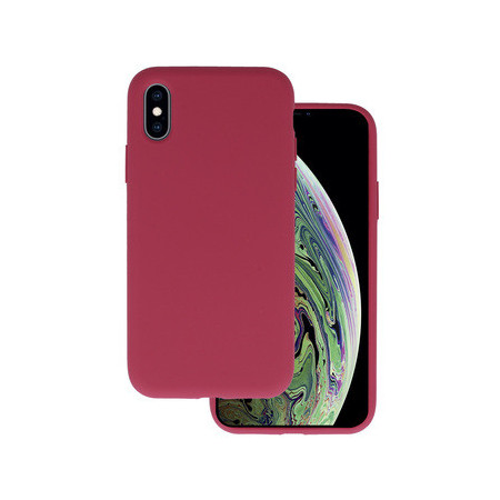 Silicone Lite Case for Iphone X/XS burgundy