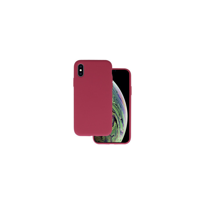 Silicone Lite Case for Iphone X/XS burgundy