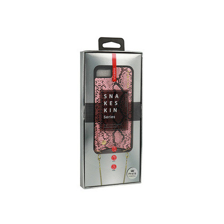 BAG - SNAKE Leather Case - IPHONE XS MAX Pink