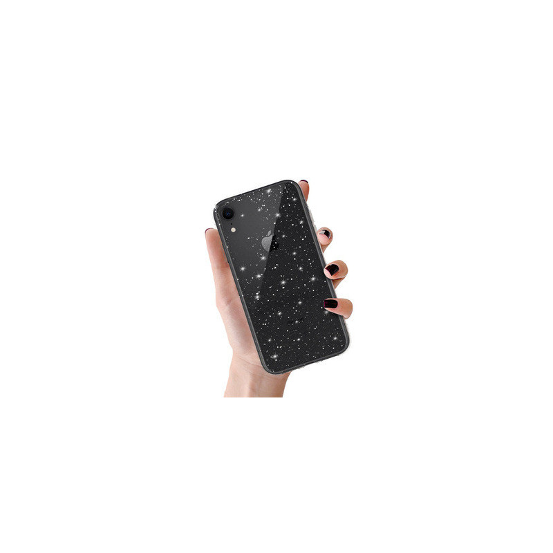 Crystal Glitter Case for Iphone XR (6,1") Silver