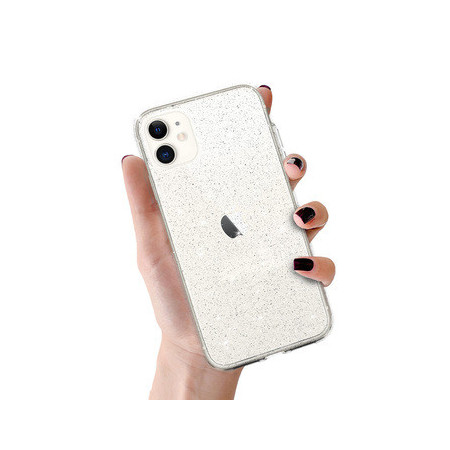 Crystal Glitter Case for Iphone 11 Silver