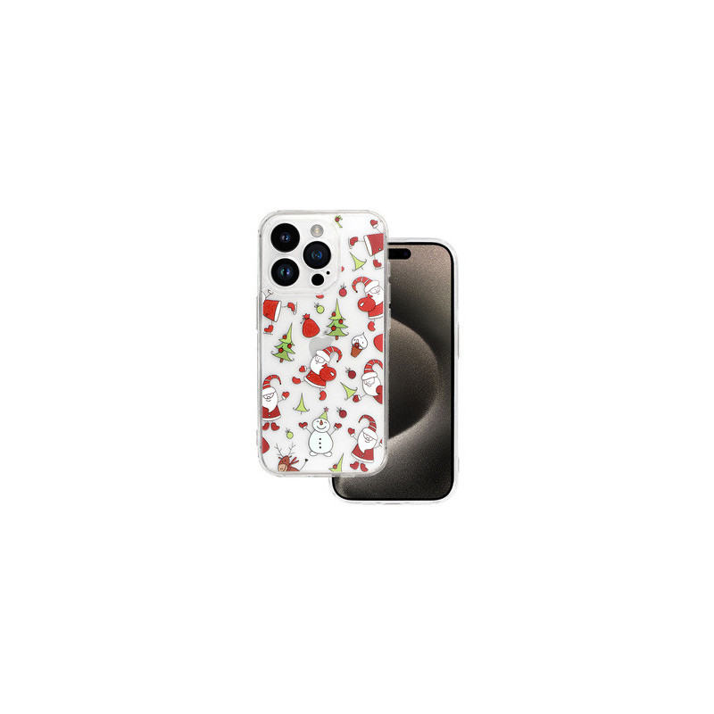 TEL PROTECT Christmas Clear Case for Iphone 11 Design 1