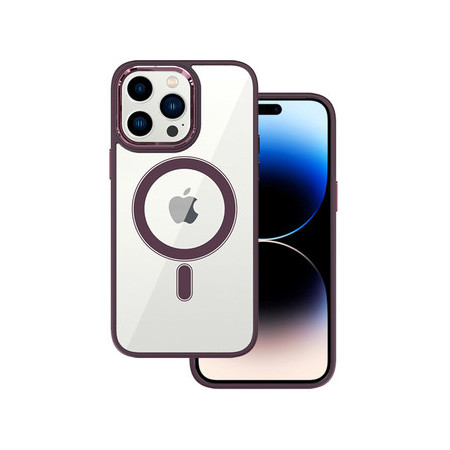 Tel Protect Magnetic Clear Case for Iphone 11 Cherry