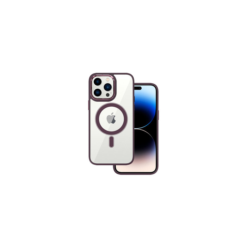 Tel Protect Magnetic Clear Case for Iphone 11 Cherry