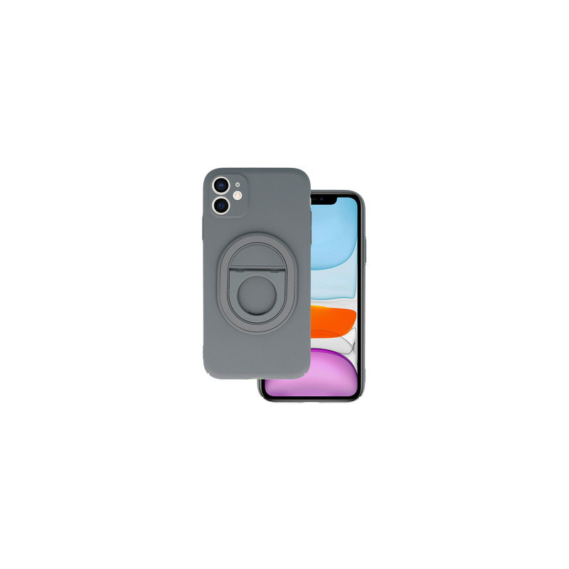 Tel Protect Magnetic Elipse Case for Iphone 11 grey