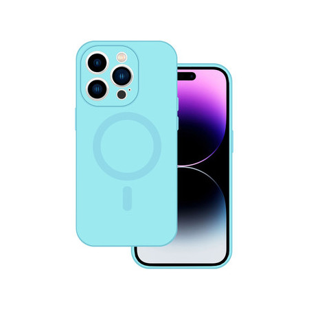 TEL PROTECT MagSilicone Case for Iphone 11 Light blue