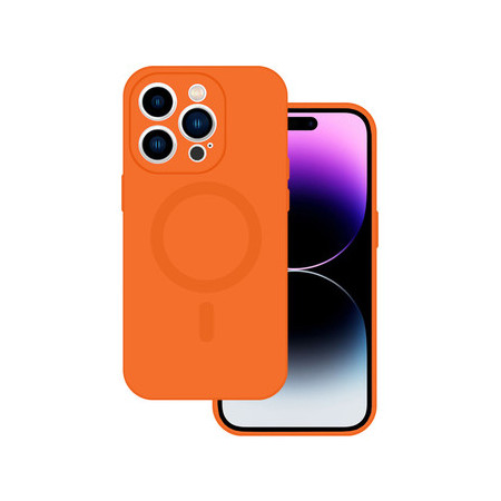 TEL PROTECT MagSilicone Case for Iphone 11 Orange