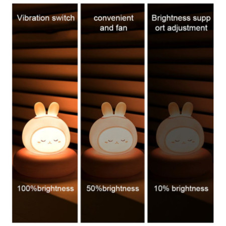 nočná lampa w-007 medveď