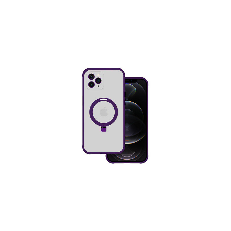 Tel Protect Magical Magsafe Stand Case for Iphone 11 Pro purple