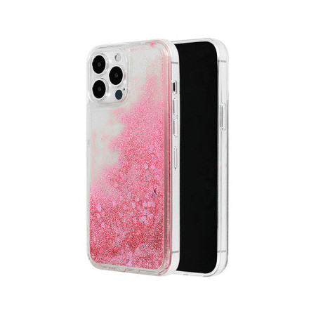 Liquid Heart Case for Iphone 11 Pro Rose gold