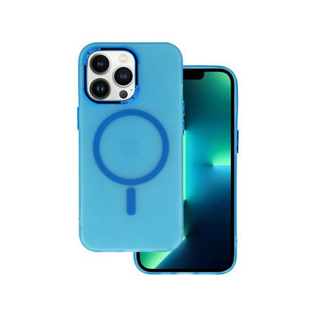 Magnetic Frosted Case for Iphone 11 Pro Blue