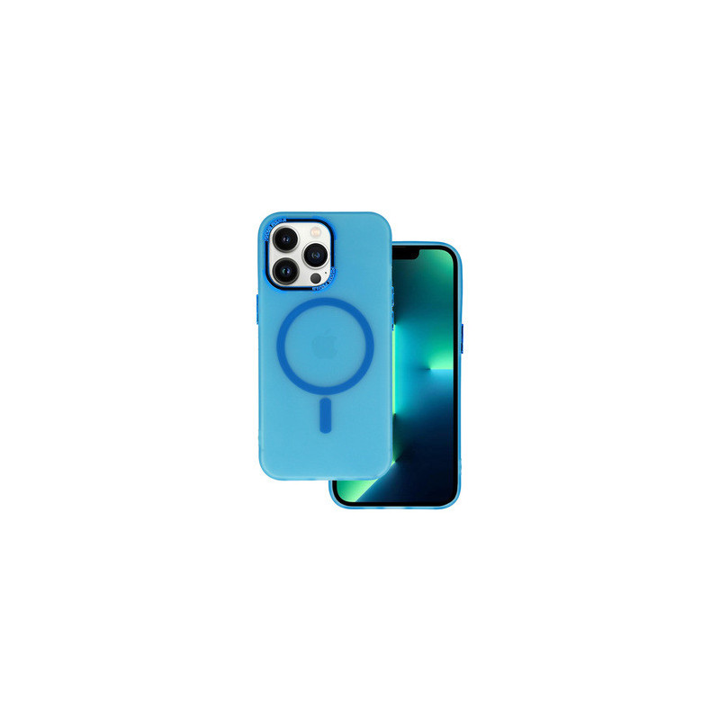 Magnetic Frosted Case for Iphone 11 Pro Blue