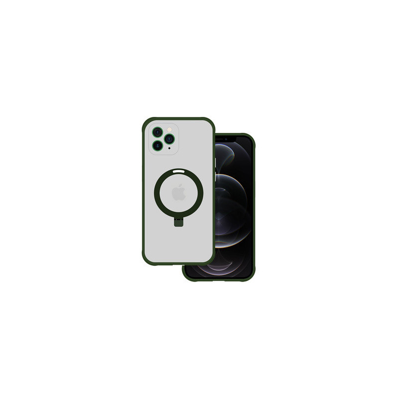 Tel Protect Magical Magsafe Stand Case for Iphone 11 Pro Max green