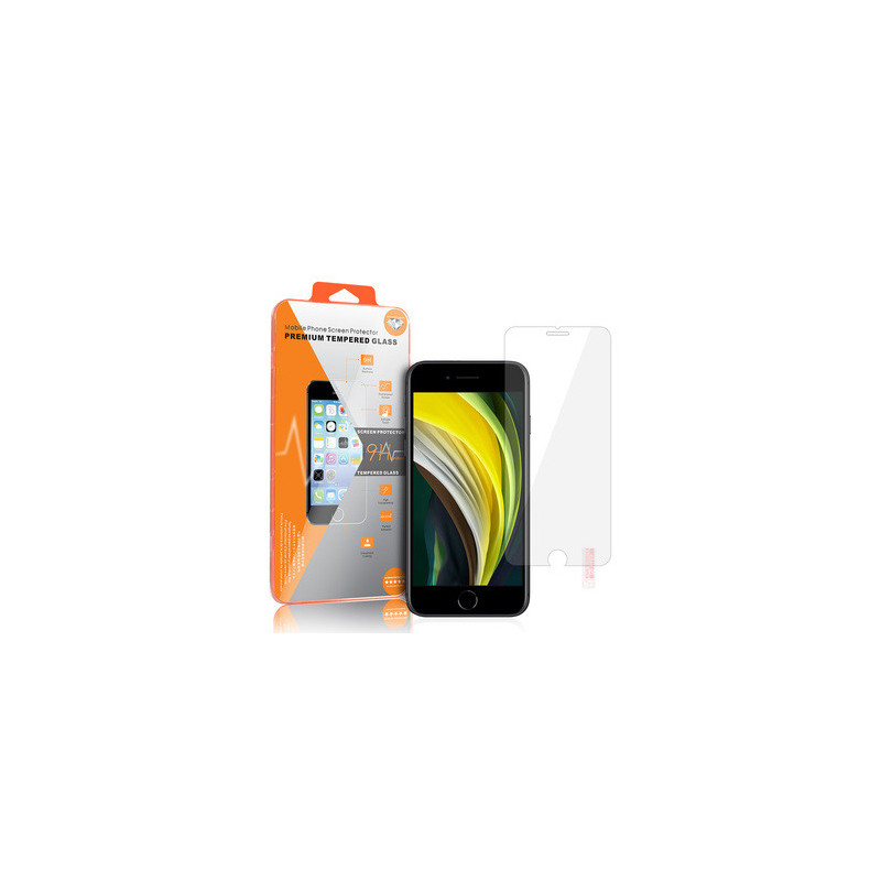 Tempered Glass Orange for IPHONE SE 2020/SE 2022