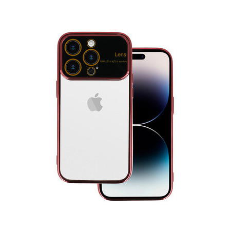 Electro Lens Case for Iphone 12 Cherry