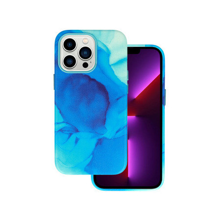 Leather Ink Case for Iphone 12 design 4
