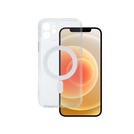 TEL PROTECT MagSilicone Case for Iphone 12 Transparent