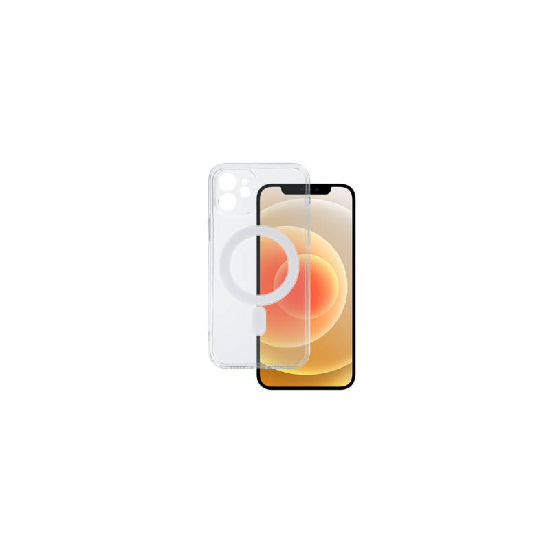 TEL PROTECT MagSilicone Case for Iphone 12 Transparent