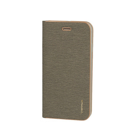 Vennus Book Case with frame for Iphone 12/12 Pro grey