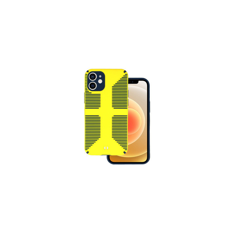 TEL PROTECT Grip Case for Iphone 12 Mini Yellow