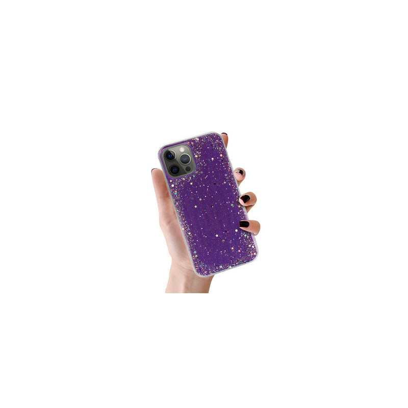 Brilliant Clear Case for Iphone 12/12 Pro Purple