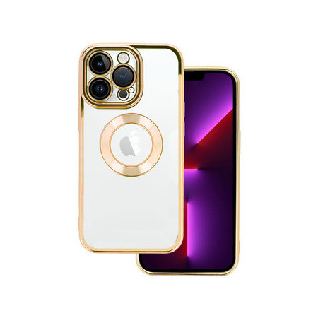 Beauty Clear Case for Iphone 12 Pro Max gold