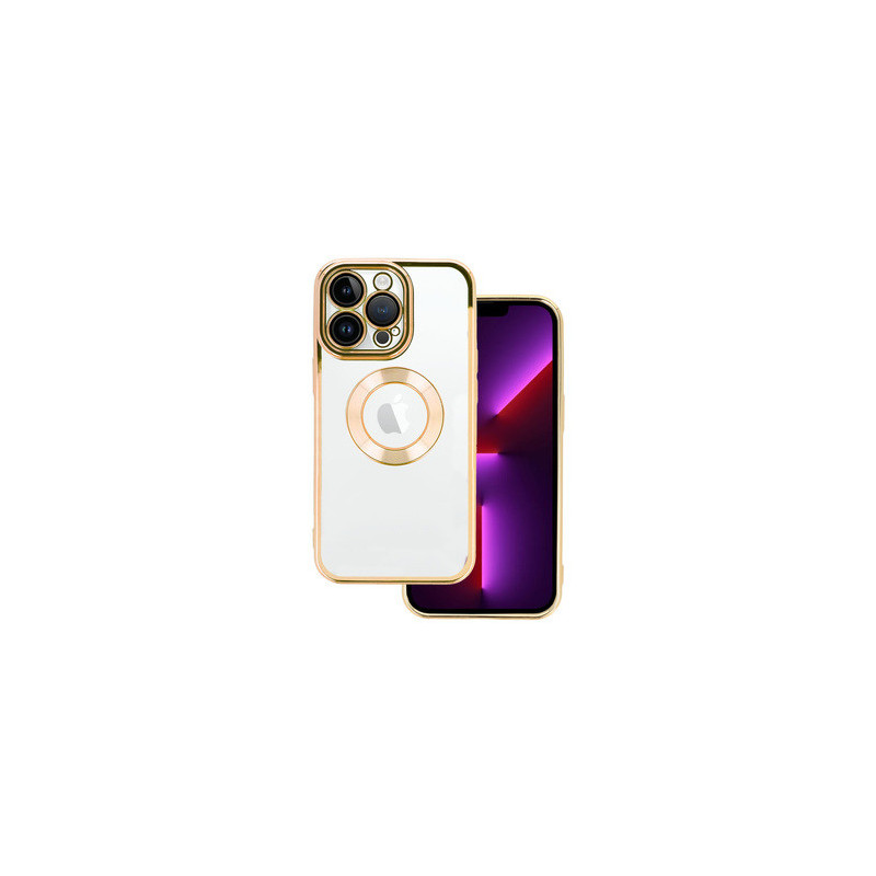 Beauty Clear Case for Iphone 12 Pro Max gold