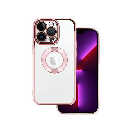 Beauty Clear Case for Iphone 12 Pro Max pink