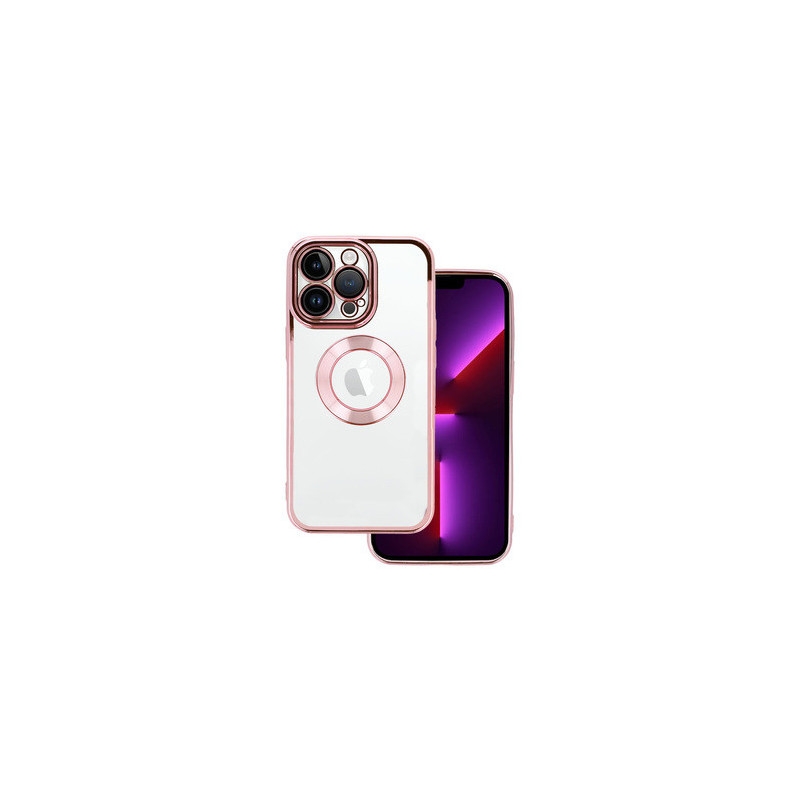 Beauty Clear Case for Iphone 12 Pro Max pink