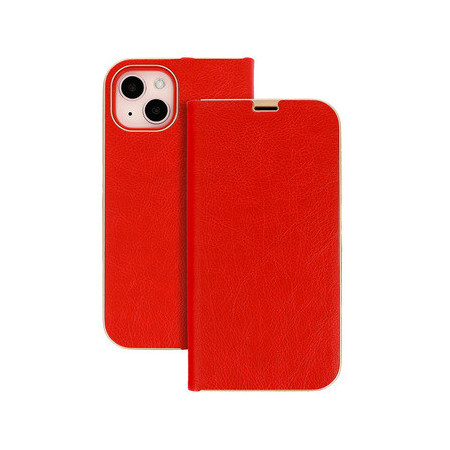 Book Case with frame for Iphone 12 Pro Max red