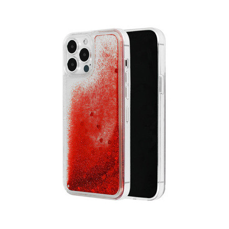 Liquid Heart Case for Iphone 12 Pro Max Red