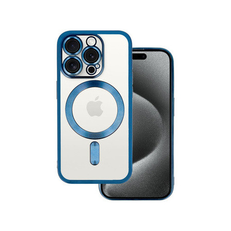 Metallic Magsafe Case for Iphone 12 Pro Max Blue