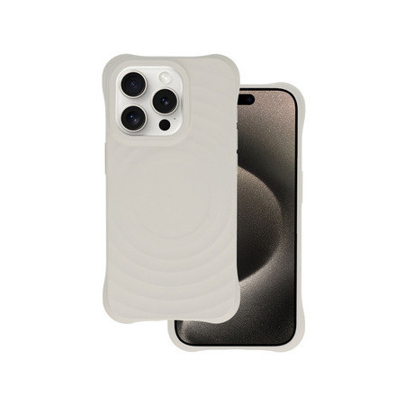 Tel Protect Wave Magsafe Case for Iphone 12 Pro Max grey