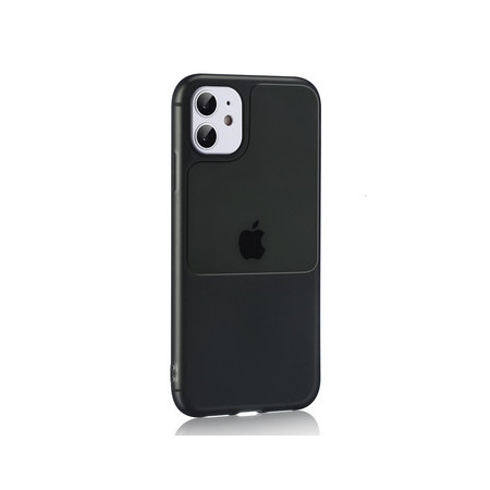 TEL PROTECT Window Case for Iphone 12 Pro Max Black
