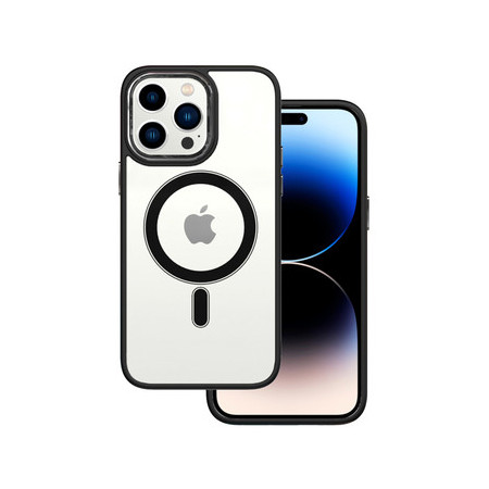 Tel Protect Magnetic Clear Case for Iphone 12 Pro Max Black