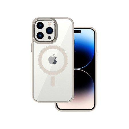 Tel Protect Magnetic Clear Case for Iphone 12 Pro Max Titanium